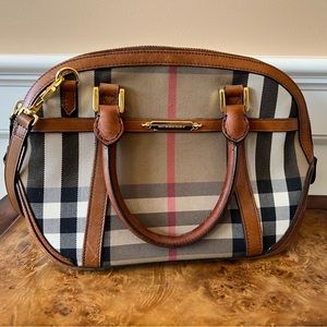 Burberry Small Orchard in Sartorial House Check Bag